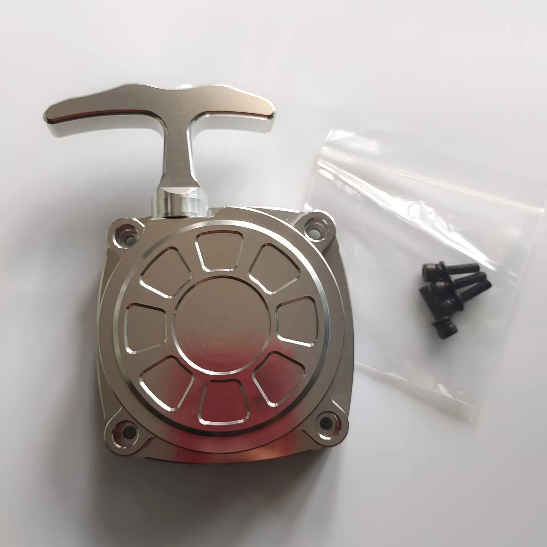 1/5 scale Rovan CNC Aluminum pull start, starter Fits Baja 5T 5SC 5B CY Zenoha fit 30.5cc 29cc 26cc 953042