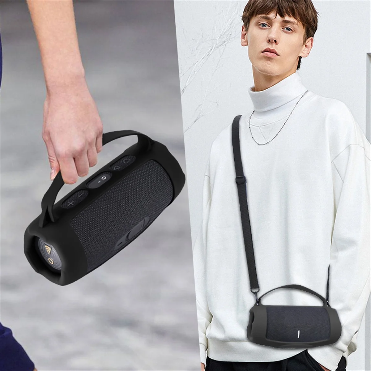 

ПКВН! Силиконовый чехол, противоударный чехол для JBL Charge 5, беспроводной Wi-Fi Bluetooth-динамик, защитный чехол для хранения