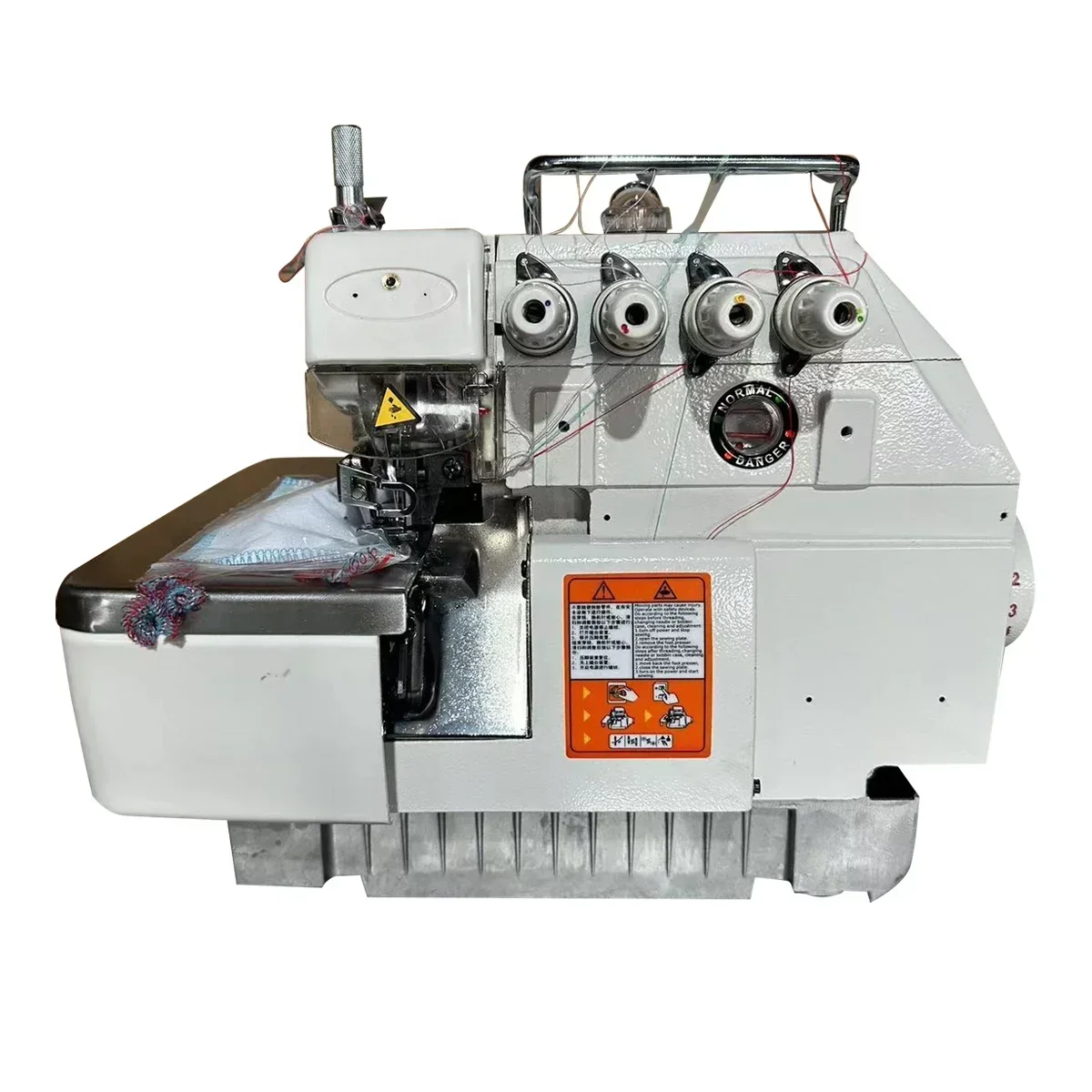 Industrial four line flat plate locking machine, ordinary model