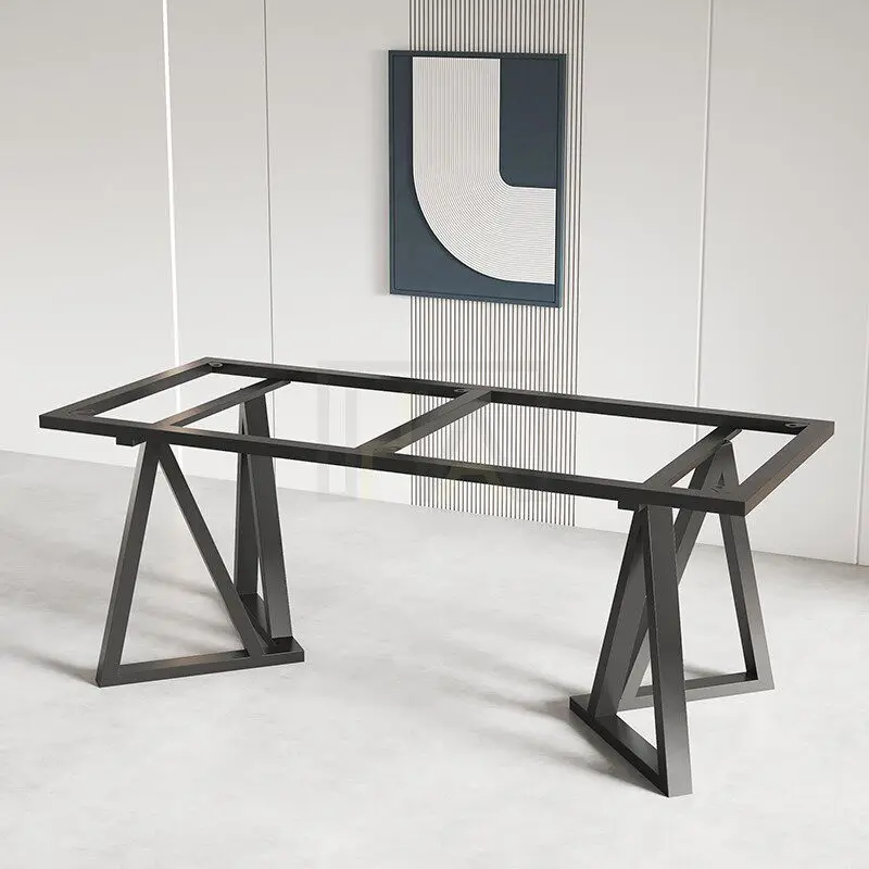 Marble table legs bracket rock slab table legs large plate feet carbon steel dining feet tea conference wrough