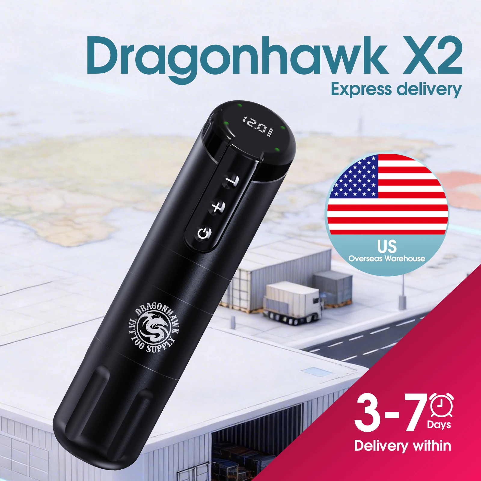 

Беспроводная тату-машинка Dragonhawk X2, ручка 3,5 мм, штрихи, емкость 1700 мАч, боди-арт, перманентная поставка для татуировок для начинающих