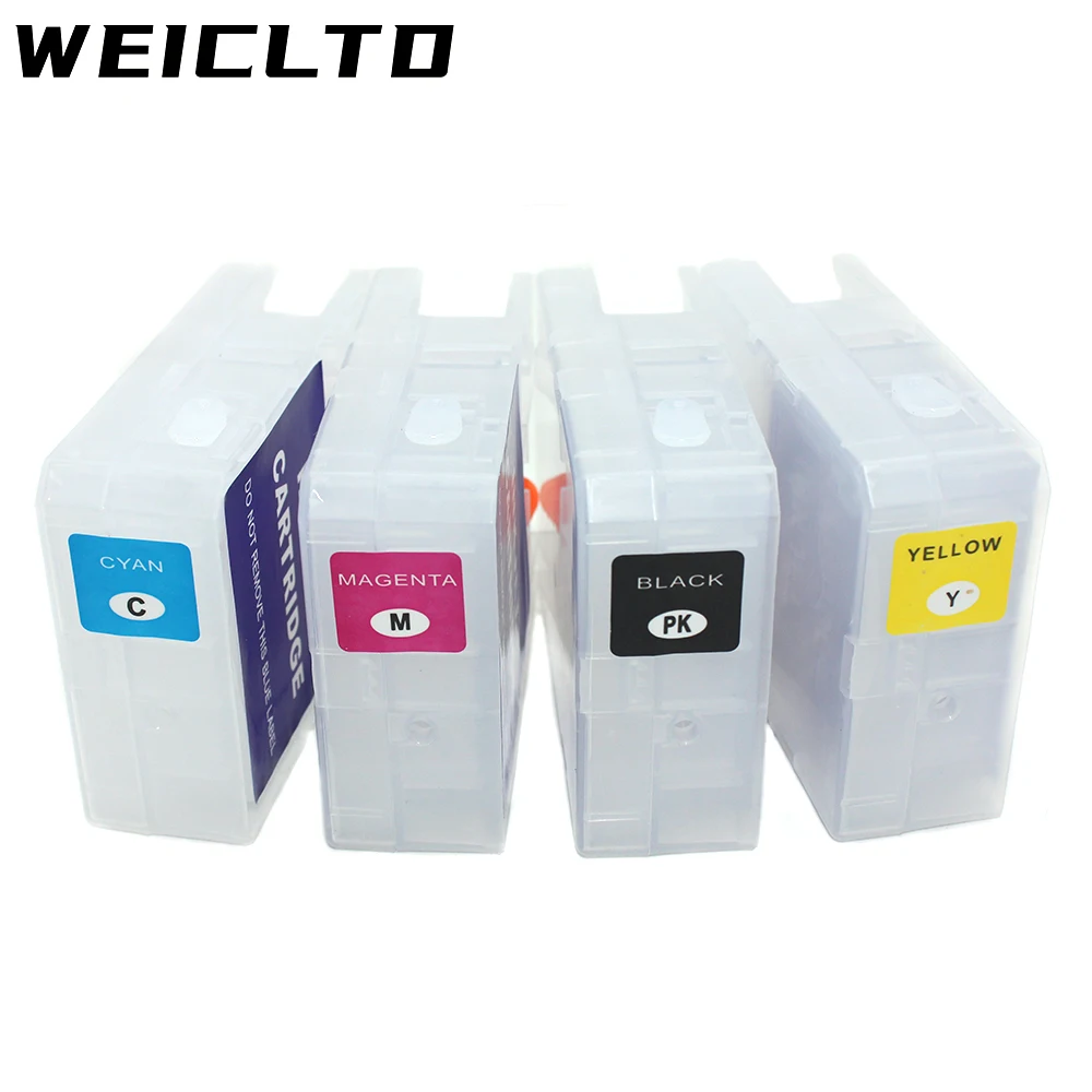 SJIC44P SJIC41P SJIC45P SJIC38P Refillable Ink Cartridge No Chip For Epson CW-C4030 CW-C4000 CW-C4020 CW-C4040 CW-C6030 CW-C6530