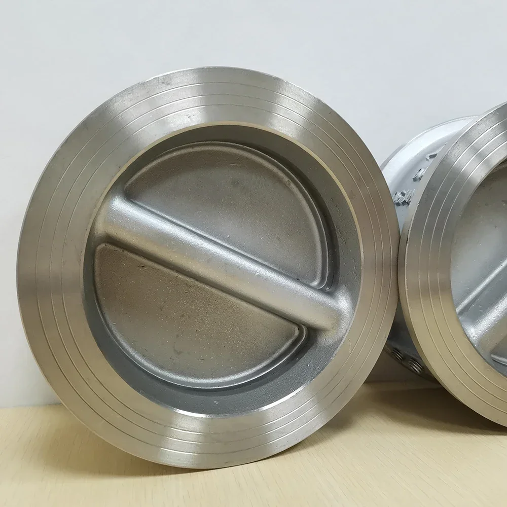 z 16bar 6inch SS304 butterfly type wafer unidirection Check Valve