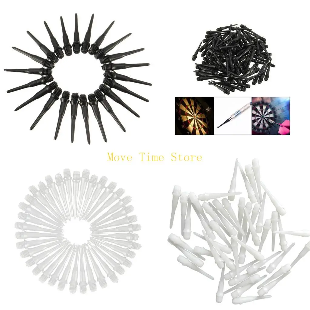 

92ME Tips Accessories, 100 Pack Plastic Tip Thread Plastic Tip Points