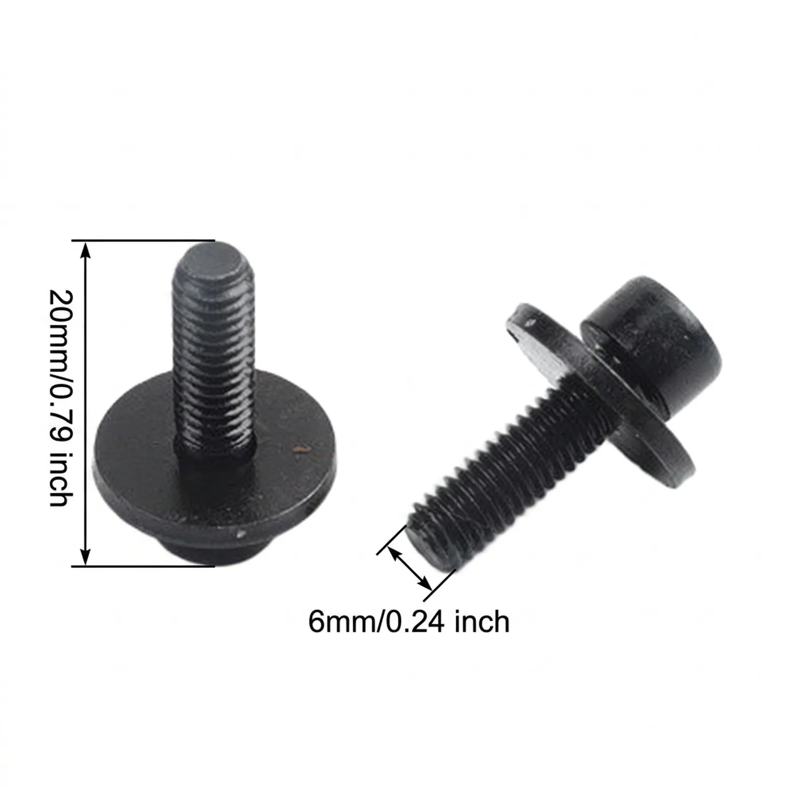 M6x20 Bolt Circular Saw Replacement Tool Maintenance Part Number 266133-3 Metal Blade Bolt Blade Bolt For Circular Saw