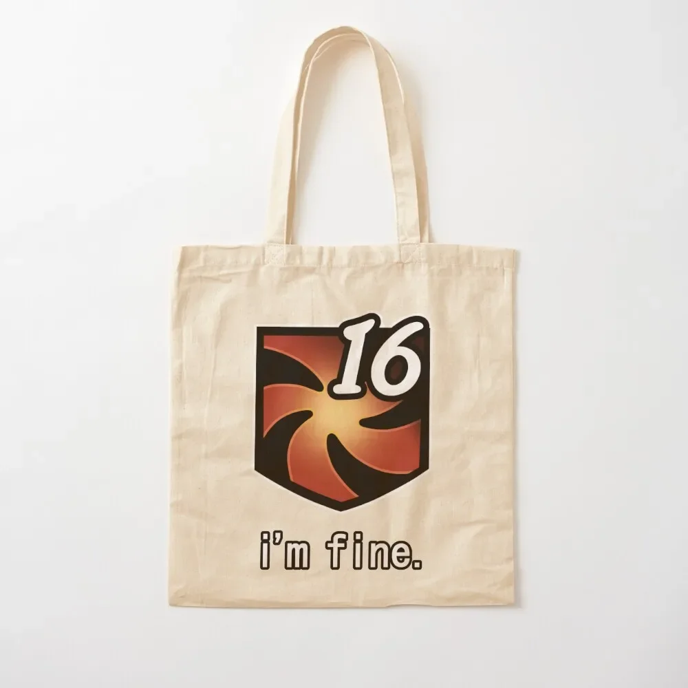 I'm Fine Vuln Stacks [FFXIV] Tote Bag Women's handbag personalized tote bag Tote Bag