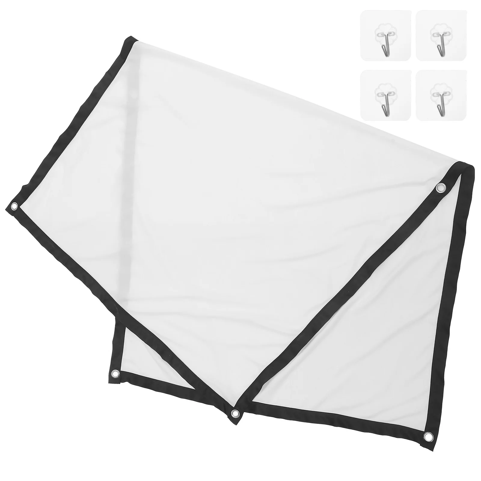 

1Set Projector Screen Foldable 120 Inch Portable Indoor Outdoor High Definition Projection Movie Screen