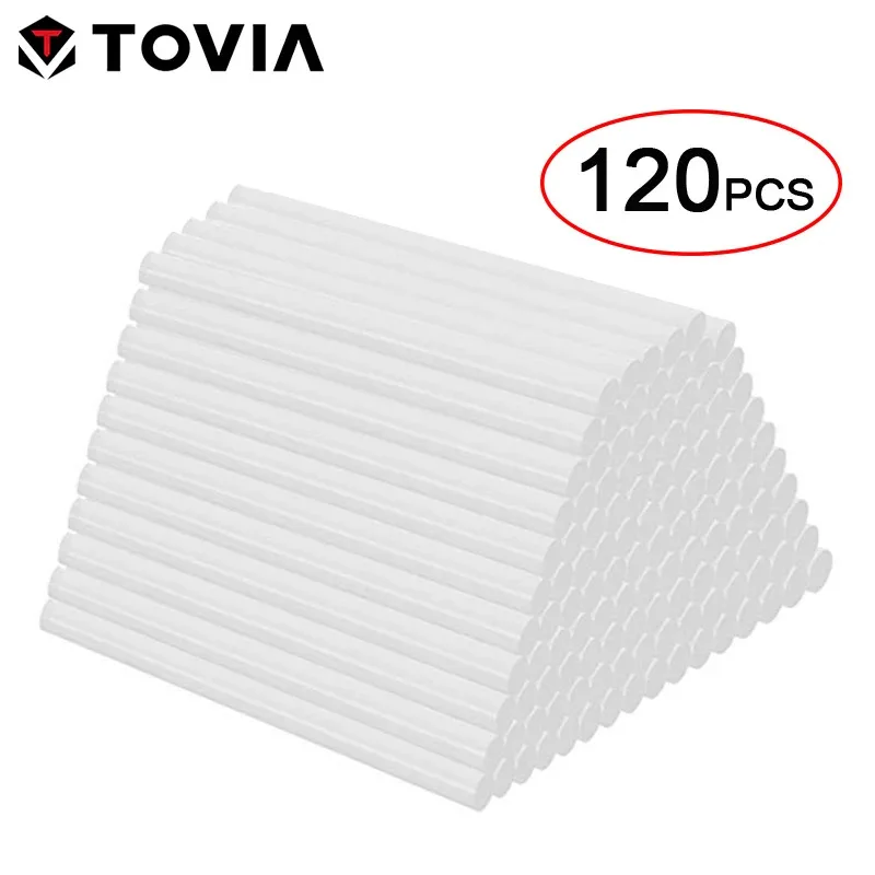 60pcs/120pcs Hot Melt Glue Sticks 7mm Hot Glue Sticks Rod for Craft Album Repair Tools  Hot Glue Gun Sticks