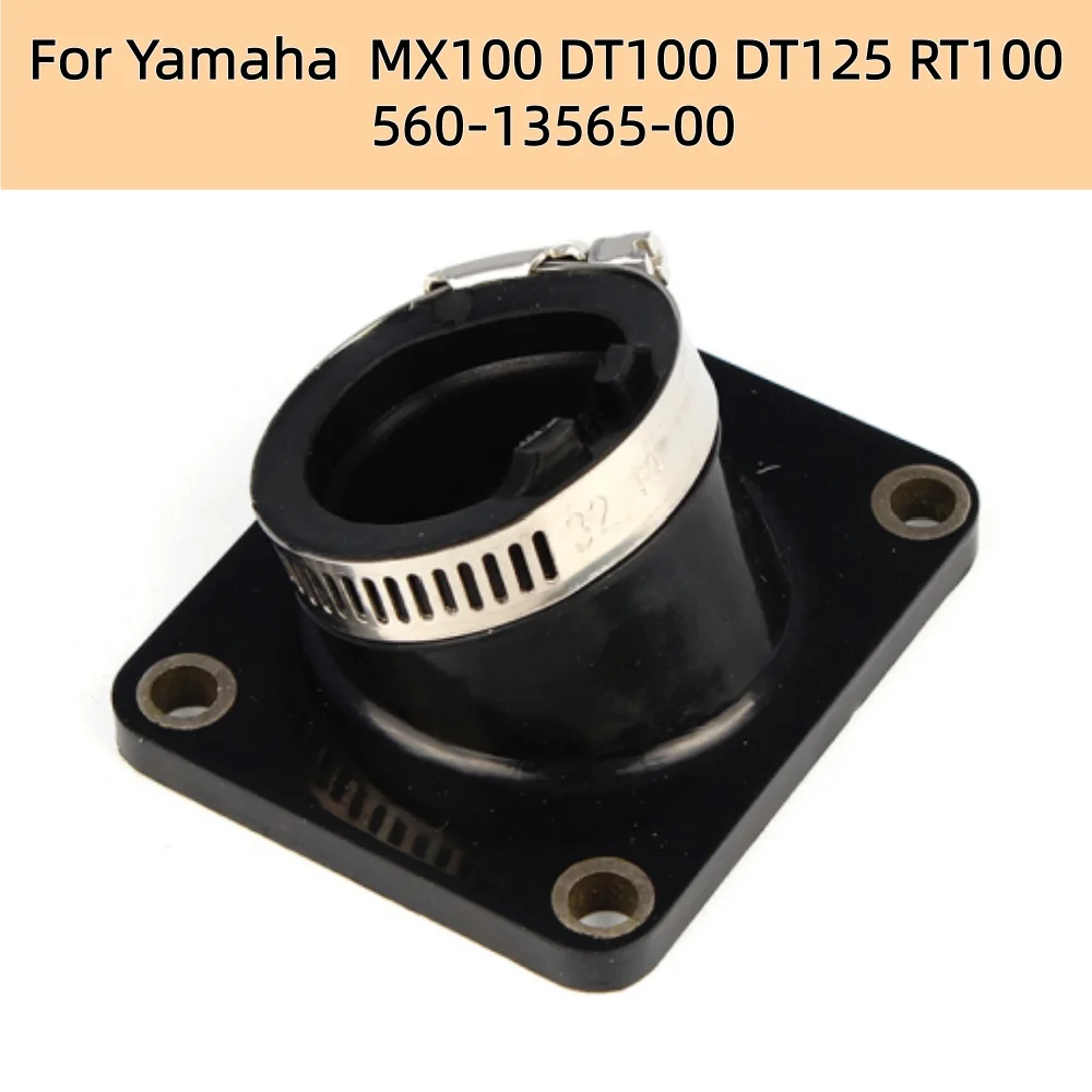 

Motorcycle Carburetor Interface Intake Manifold Adapter Joint Set For Yamaha MX100 DT100 DT125 RT100 560 13565 00 Motor Part
