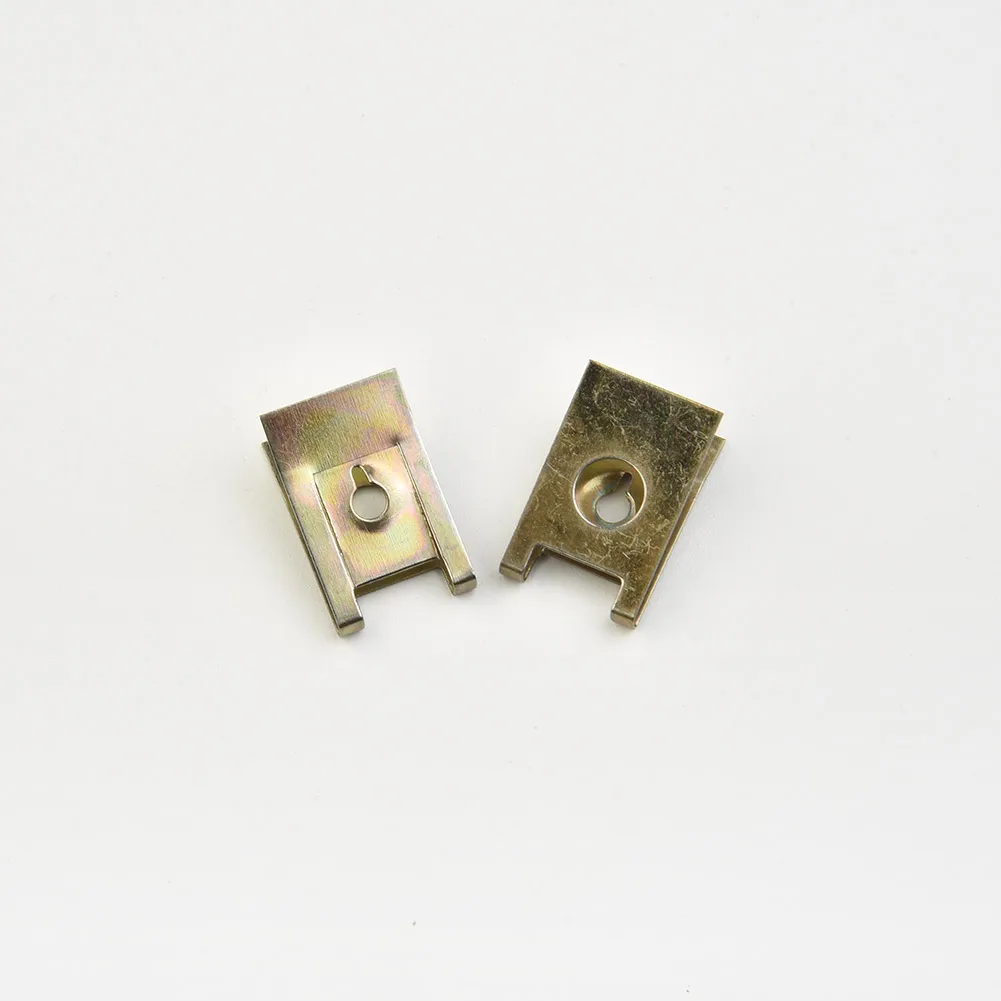 แดชบอร์ด Fastener U-Type คลิปโลหะรถจักรยานยนต์ชุดเครื่องภายใน 20pcs ประตู Trims อุปกรณ์เสริมปฏิบัติ