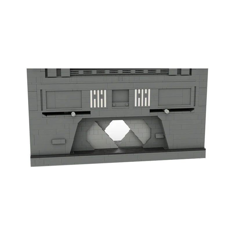 Architettura cinematografica MOC Base imperiale Playset Modulo da costruzione Street View Ultimate Collectibles Modello Giocattoli in mattoni Regali per bambini