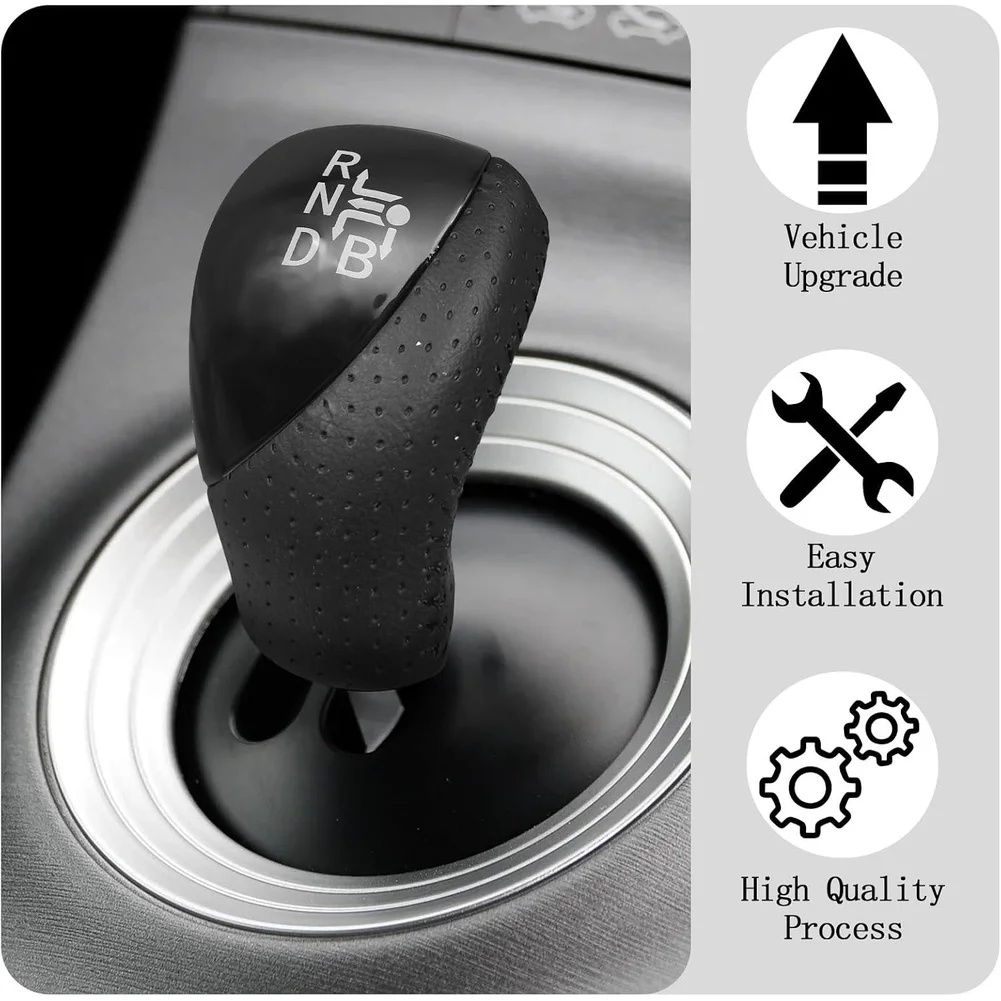 Interior Car Knob Gear Shift Knob Sporty Design Style Seamless Integration Easy Installation Process For Toyota Prius 2010-2015