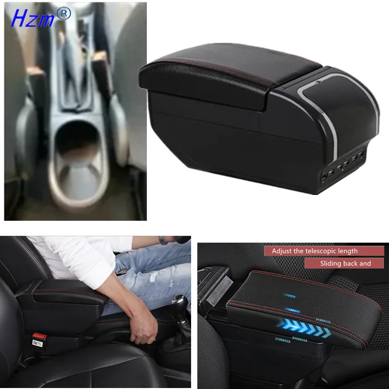 

For Opel Corsa E Armrest Box for Opel Corsa E 2014–2020 Car Armrest Box Storage Box Interior Dedicated Retrofit Car Accessories