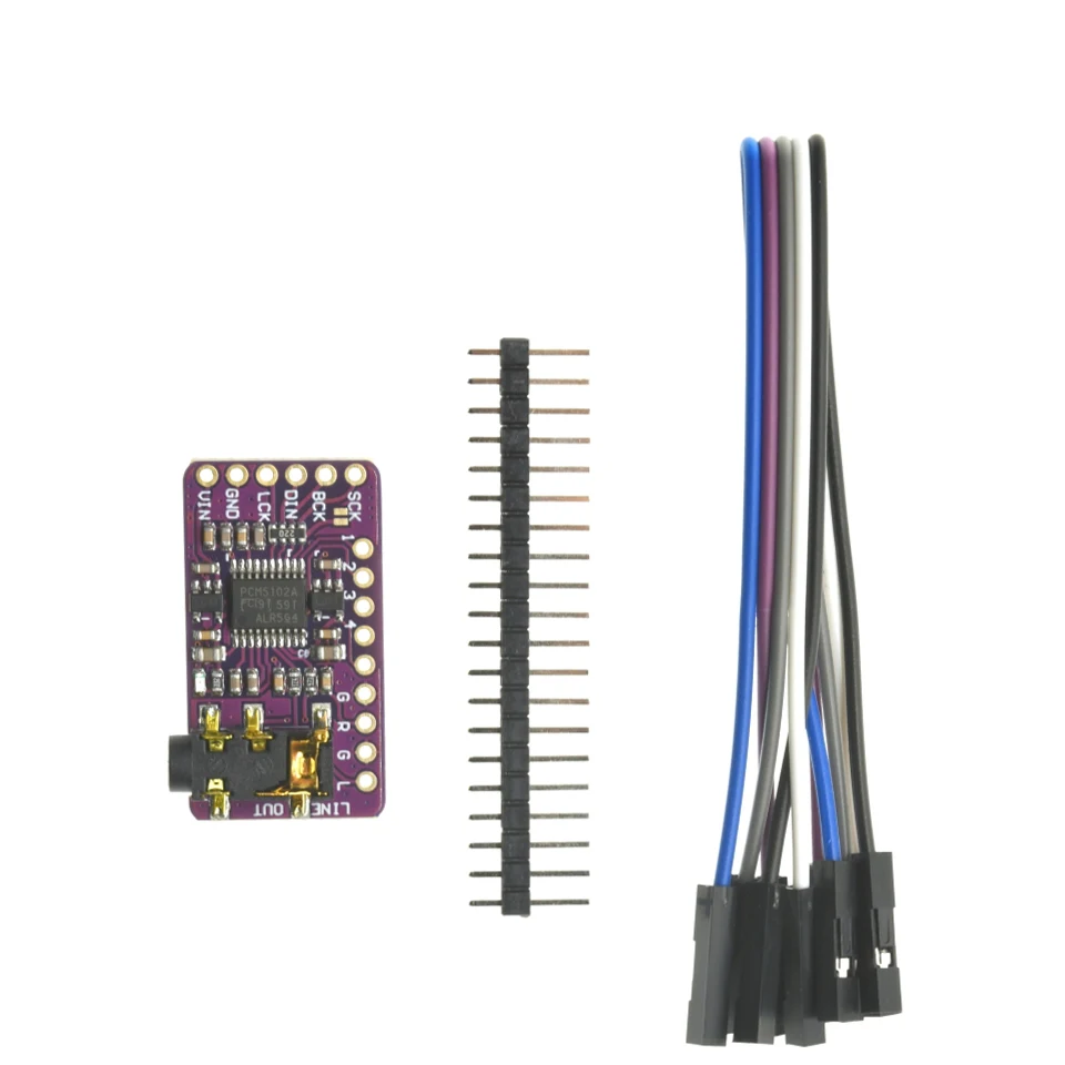 Décodeur DAC I2S PCM5102A, Interface I2S, Module de lecteur GY-PCM5102 I2S pour Raspberry Pi, carte au format PHAT, Audio numérique PCM5102, 1 à 10 pièces
