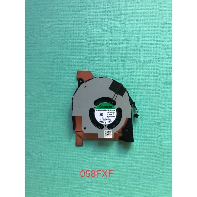 New for DELL Latitude 5511 CPU Cooling Fan and Heatsink Assembly Compatible with Part Numbers 058FXF 0M5JXW 0HY6C8