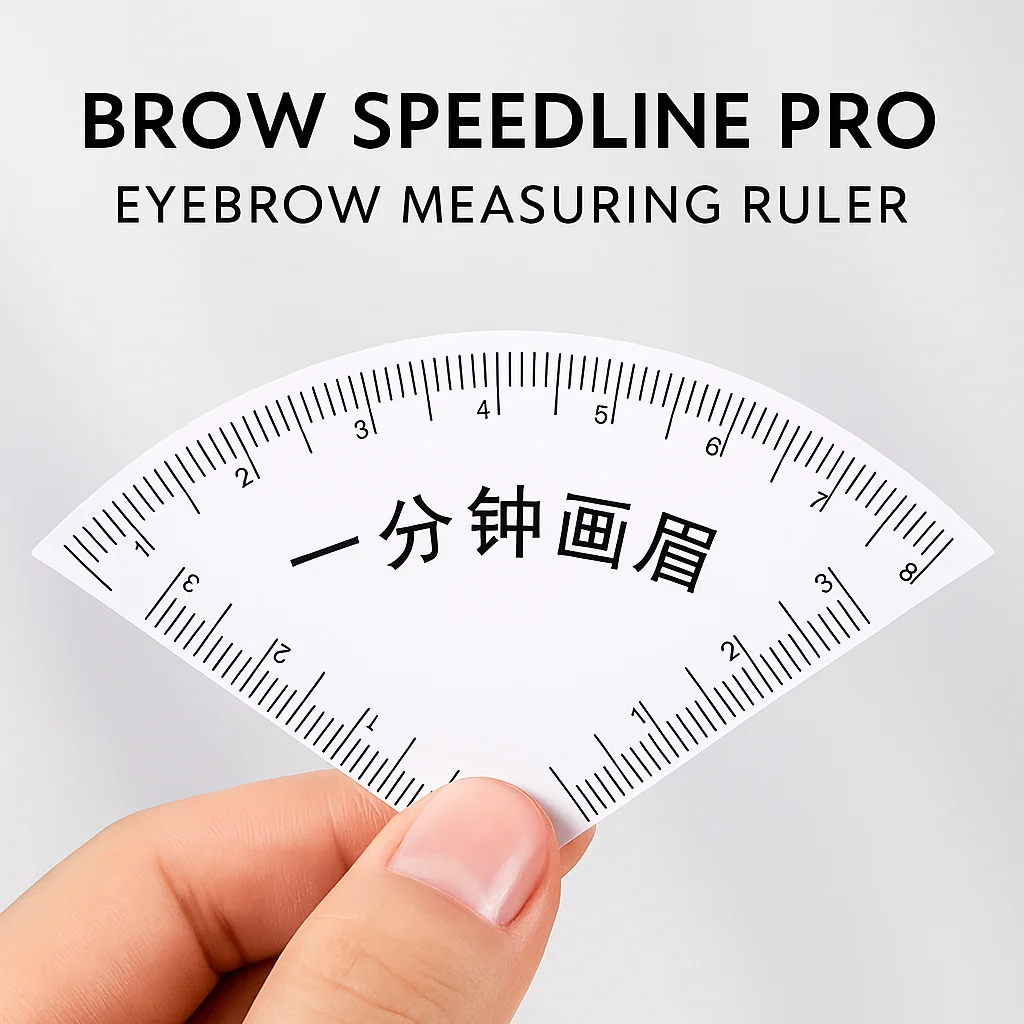 1Pc Wiederverwendung Schnelle Zeichnung Augenbraue Desgin Lineal Microblading Mapping Werkzeug Gestaltung Permanent Make-Up Zeichnung Guide Herrscher Tattoo Versorgung