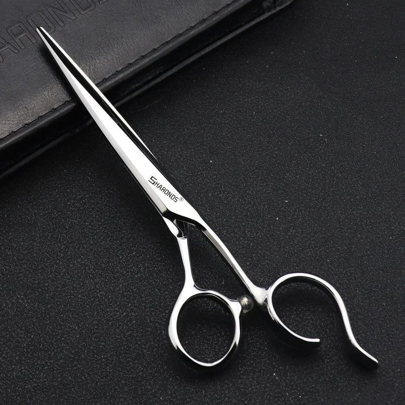NEUE 6/6,5-Zoll Friseurscheren Professionelles CNC Flachschneidescheren-Set, Friseur-Spezialset Schraubenlose Haarschneideschere – Detail 4