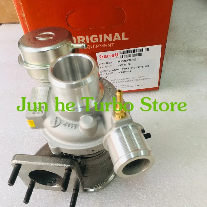 Genuine Garrett Turbo NGT13 55235155 803942 Turbocharger for FIAT Travel Bravo Excellent 1.4 T-Jet 110KW 150HP 2008- 55270129