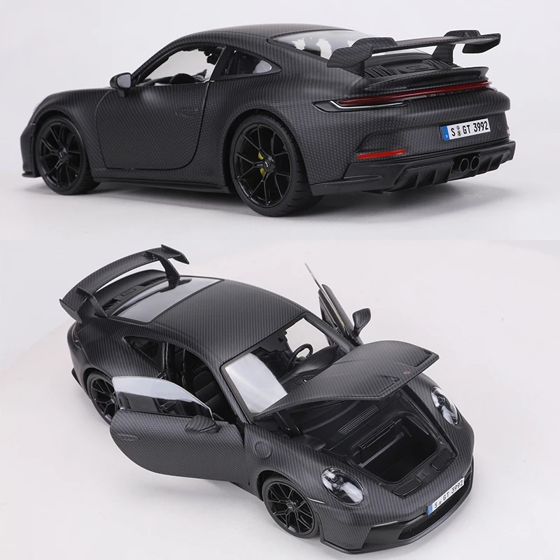 Maisto 1:18 Porsche 911 GT3 50th Anniversary Edition Die Casting Alloy Model samochodu Edycja limitowana 1000