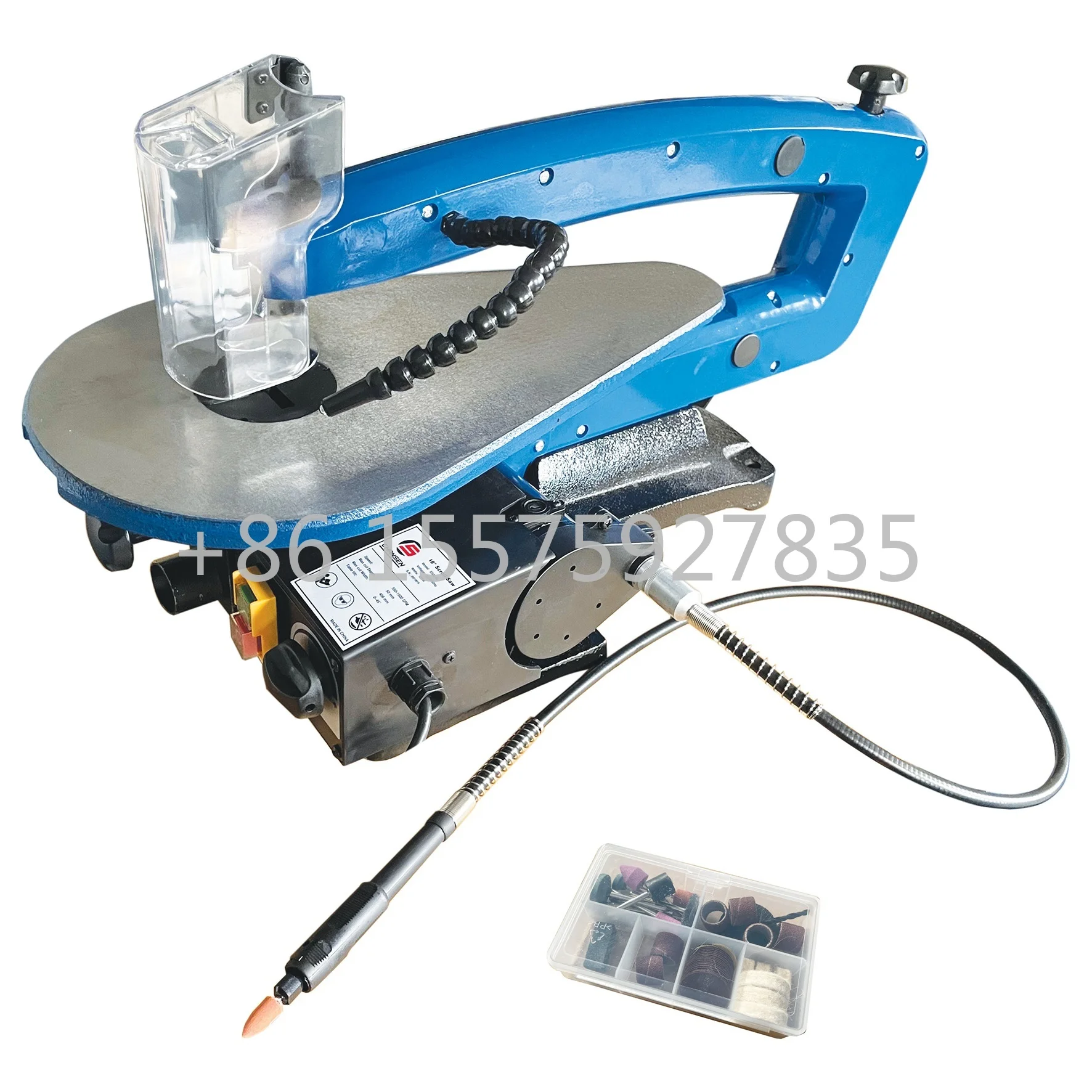 

Item# SSA18V 18" Variable Speed Woodworking Machine Scroll Saw