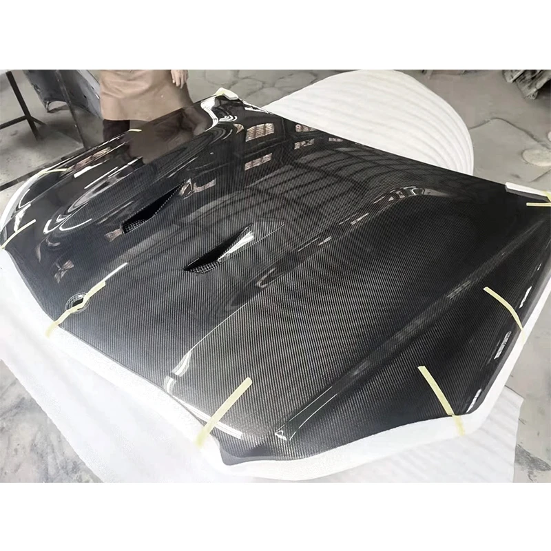 Style Engine Bonnet For - W4 Upgr W4 Carbon Fiber Hood