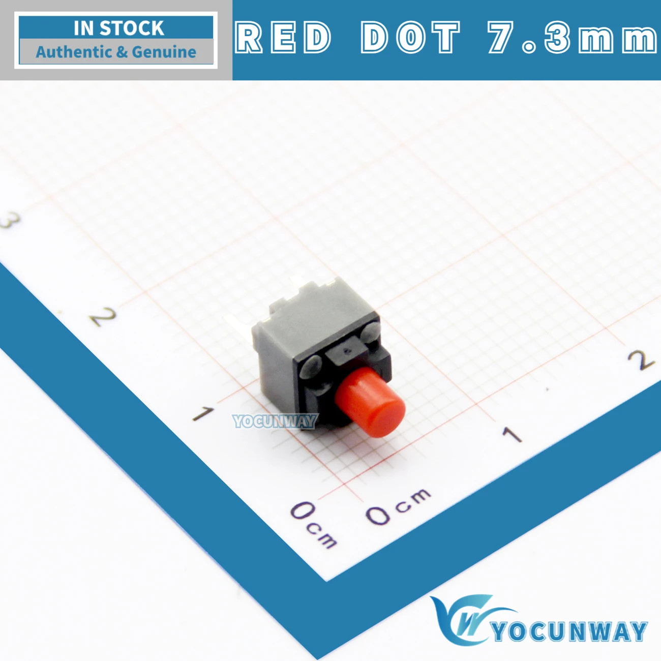 10 Pcs New Original Kailh Silent 4.3mm 7.3mm 9.5mm Mouse Micro Switch Micro Switch Mute Button Tact Switch