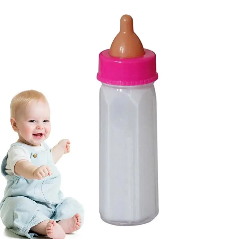 Mini Magic Milk Bottle Liquid Disappearing Milk Accessories Baby Reborn Dolls Feeding Bottle Toy Child Gift Strange Magics