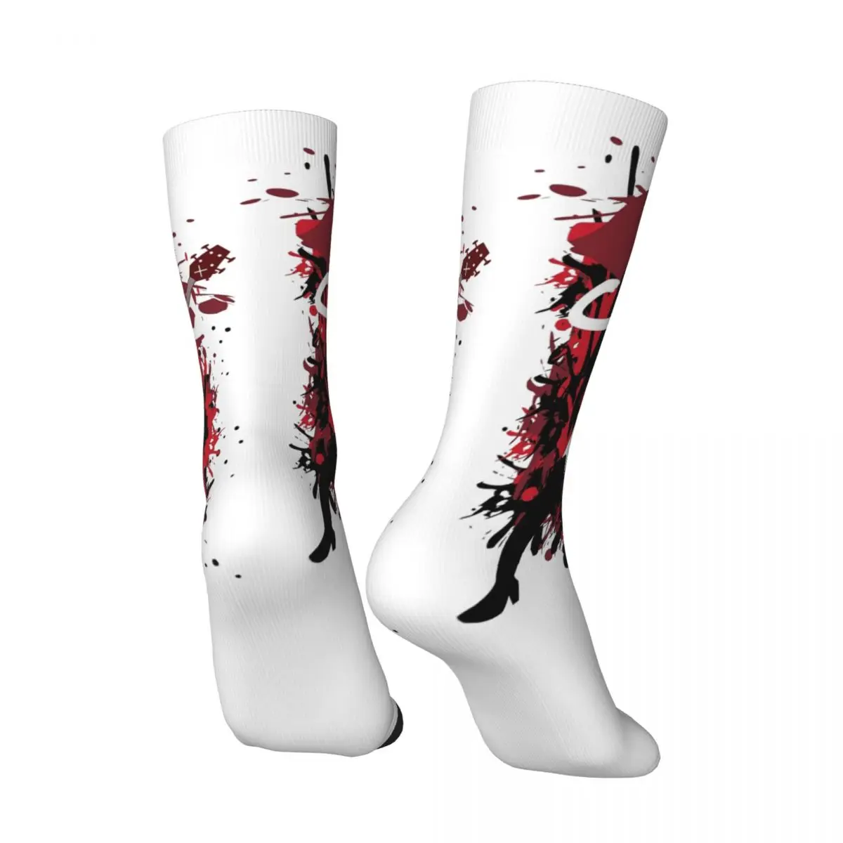 Calcetines de mujer y hombre Adventure Time Marceline Vampire Queen medias otoño ocio calcetines suaves cálidos correr deportes calcetines antideslizantes