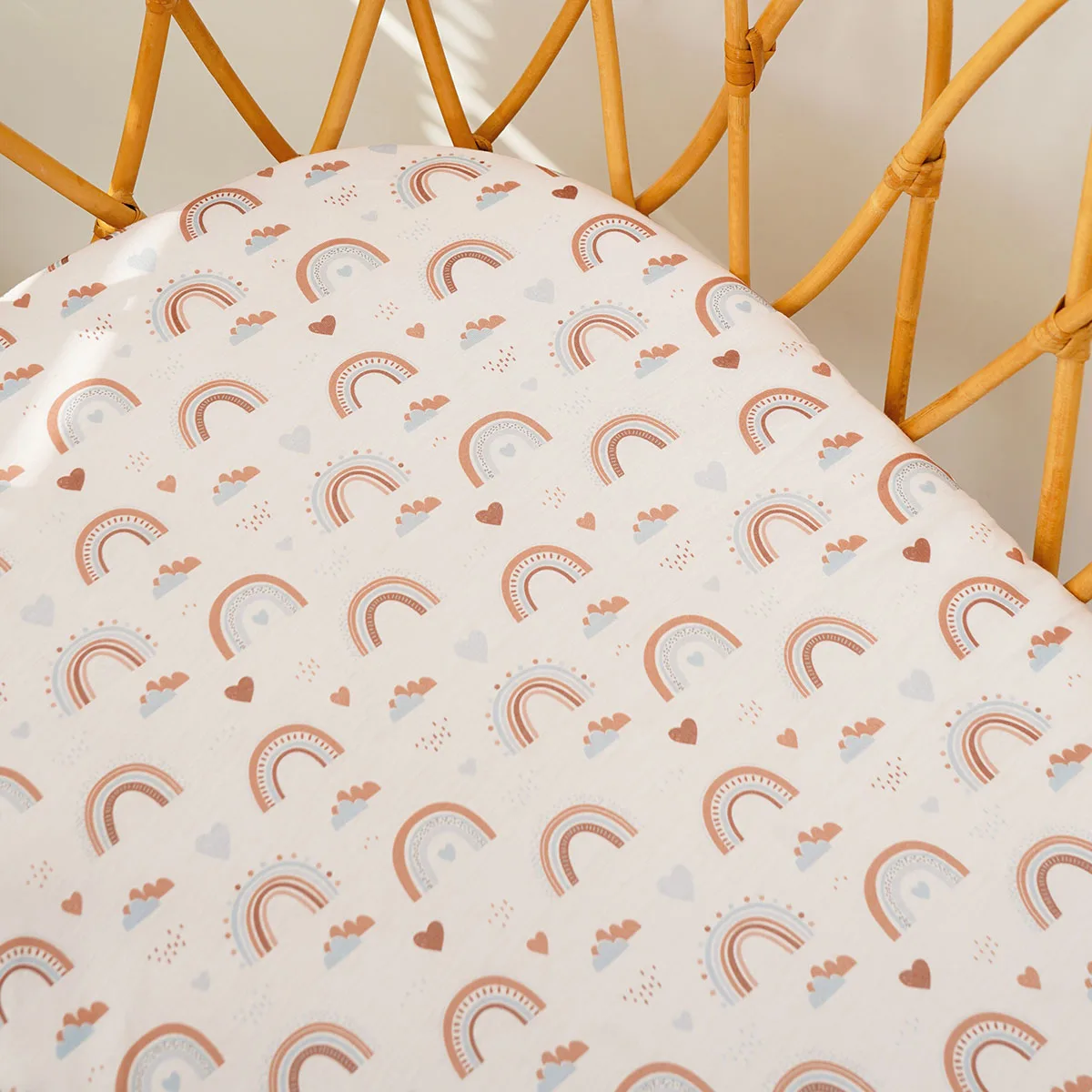 Kangobaby # La mia vita morbida # Nuovo design 100% poliestere fibra simile al cotone lenzuolo per culla neonato lenzuolo dimensioni 66x41 cm