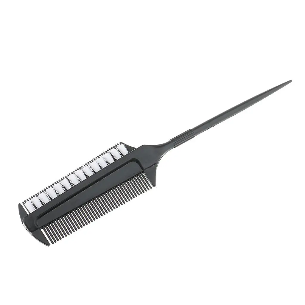 Barber Salon Hairdressing Hair Colour Dye Tint Colouring Comb Brushes Black