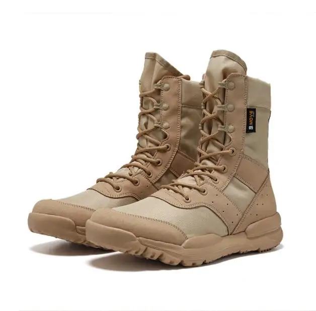 Men's Work Shoes SFB Light Men Combat Ankle  Army Boots Waterproof Lace Up Tactical Boot Fashion Mesh Motorcycle Boots