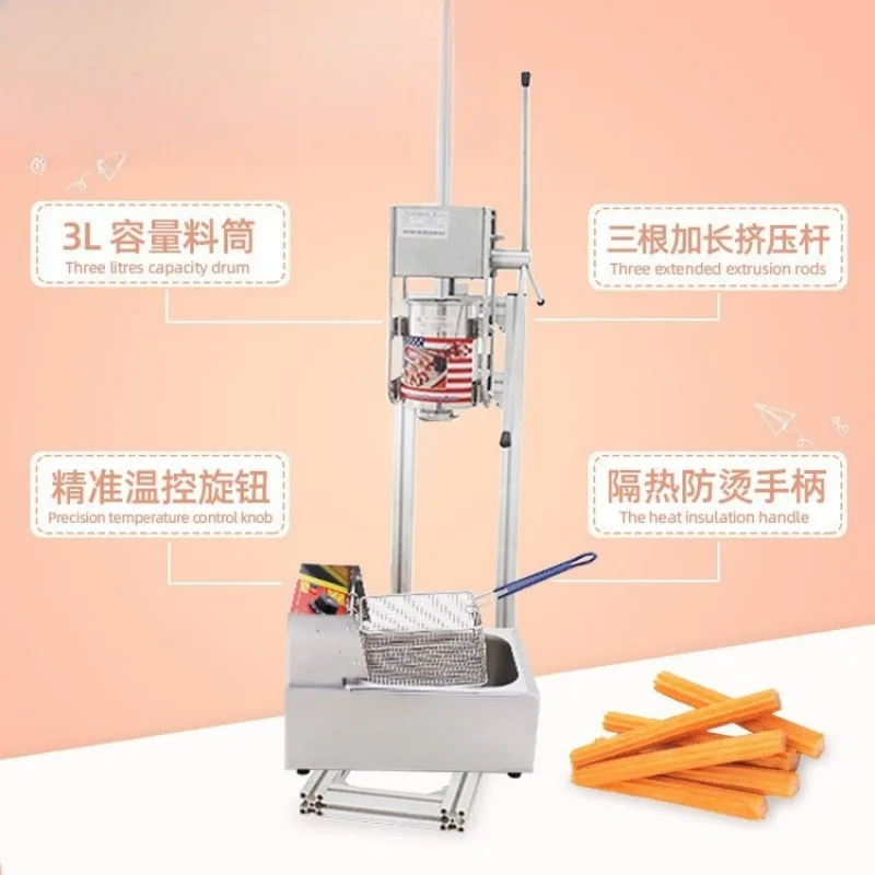 Commercial Latin Fruit Machine Spanish Fritters Machine Jewel Fruit  with Fryer Automatic Snack  Equipment