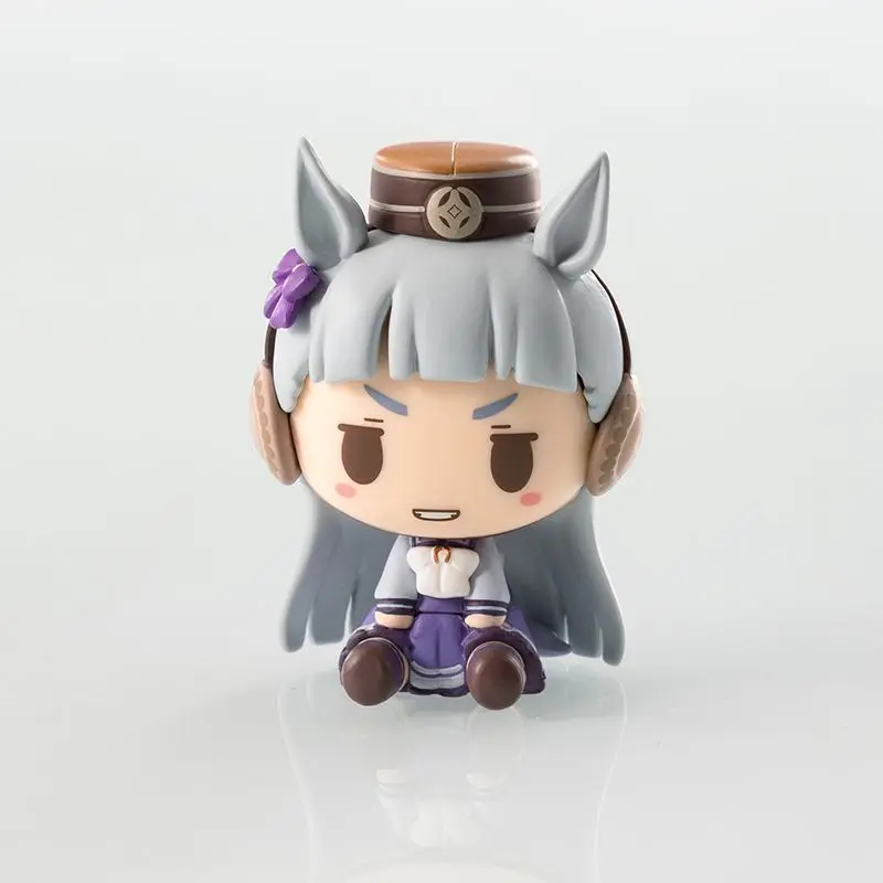 PrettyDerby GoldShip شخصيات الحركة الصغيرة لطيف الهيكل سطح المكتب الحلي الزينة تمثال أطقم منمذجة مفاجأة Otaku اللعب الهدايا