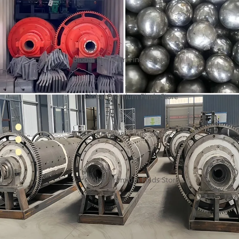 900/1800 Wet Type Horizontal Ball Mill - Small Scale Gold Mining Grinding Equipment for Ore Processing with Factory Price