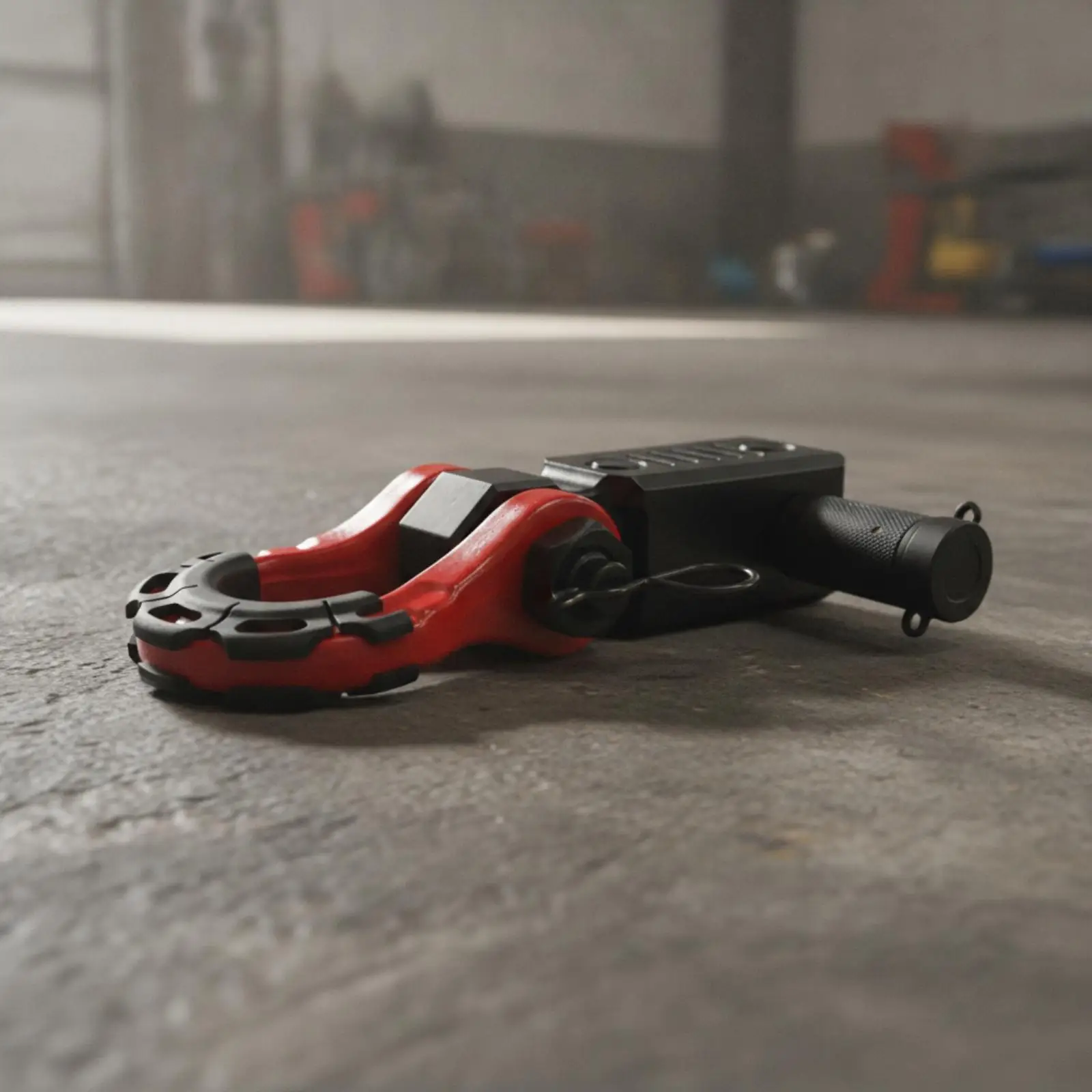 Heavy-Duty Forged Tow Hook Strong Tow Hook with Retaining Pin Rugged Hardware