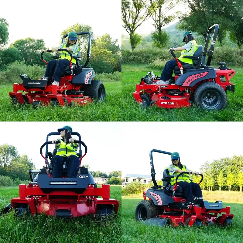 Crusher 48 Inch Zero Turn Lawn Mower 25HP V-Twin Engine Hydrostatic Drive Electric Start