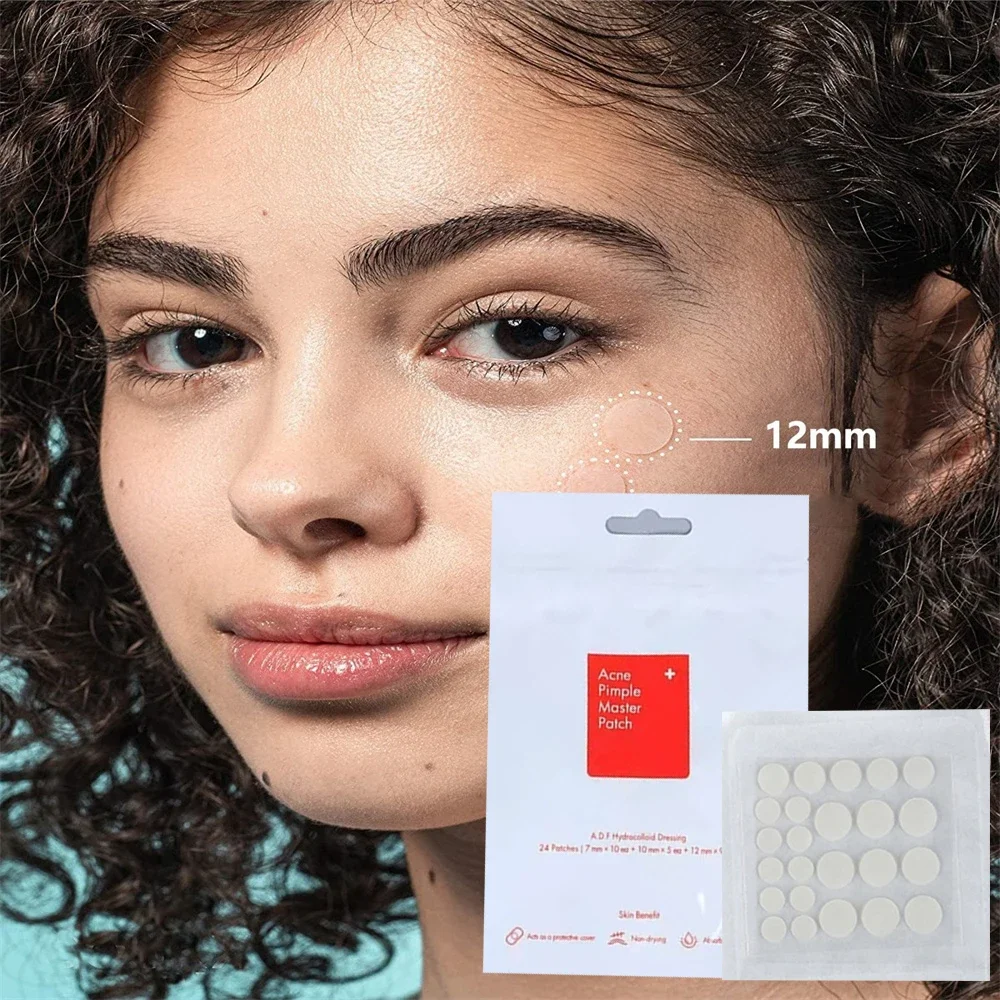 24PCS Acne Patches Useful Not Easy To Makeup Stickers Can Be Applied Quickly Absorb Pus And Acne Patch