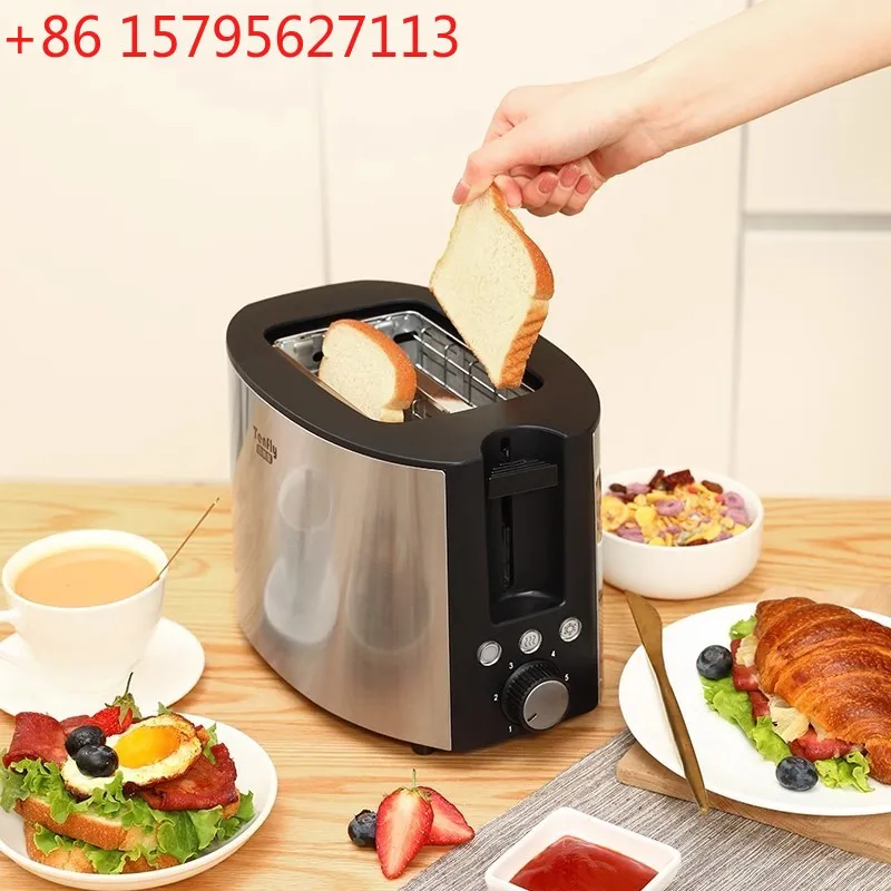 

Toaster Sandwich Breakfast Maker Hot Soil Toast Stainless Steel Toaster Small