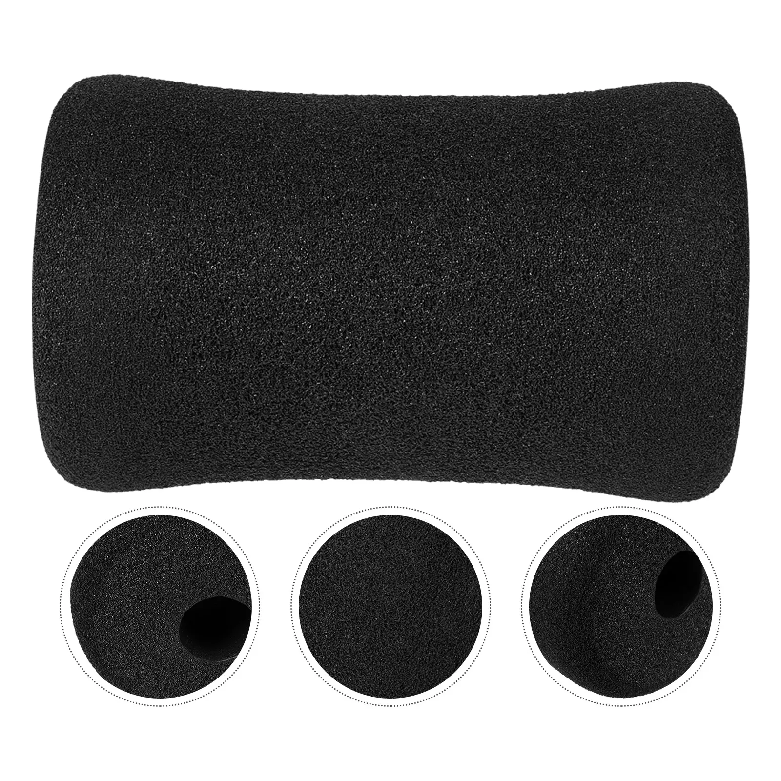 

2pcs Foam 22mm Inner 135mm Pad Length 75mm Outer Gym Parts Ab Training Accessories Fitness Equipment