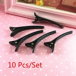 10 Pcs/Set Black Hair Clips Professional Hairdressing Salon Hairpins Hair Accessories Headwear Barrette Hair Care Styling Tools