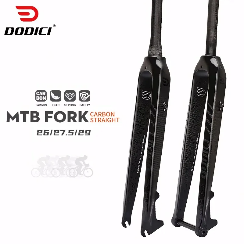 Carbon Gravel Hard Fork Disc Brake 26/27.5/29 Inch 700*45C MTB Road Universal