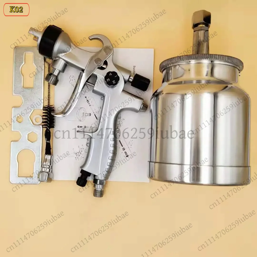 BK Spray Gun Handle 750ml 1.3mm 1.6mm Paint Pistol For Car Coat Furniture Painting