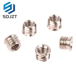 New 5Pcs Camera Screw Nut 1/4 To 3/8 Inch Convert Screws Standard Adapter Screw Quick Release Screw Tripod Mount Adapter Screw