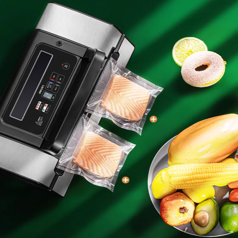 Preservation Commercial Small Bag Sealer Vacuum Food Sealer Machine Automatic Vacuum Sealer