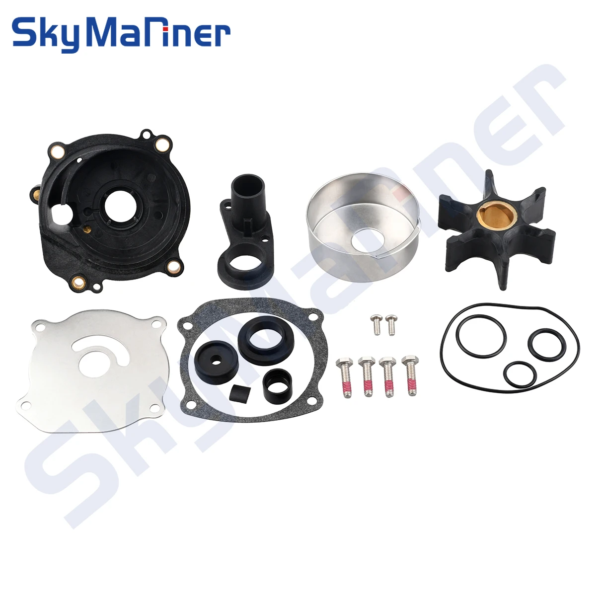 5001594 Water Pump Repair Kit, Includes Impeller Housing for Johnson Evinrude outboard motor v4/v6 150-300HP boat motor