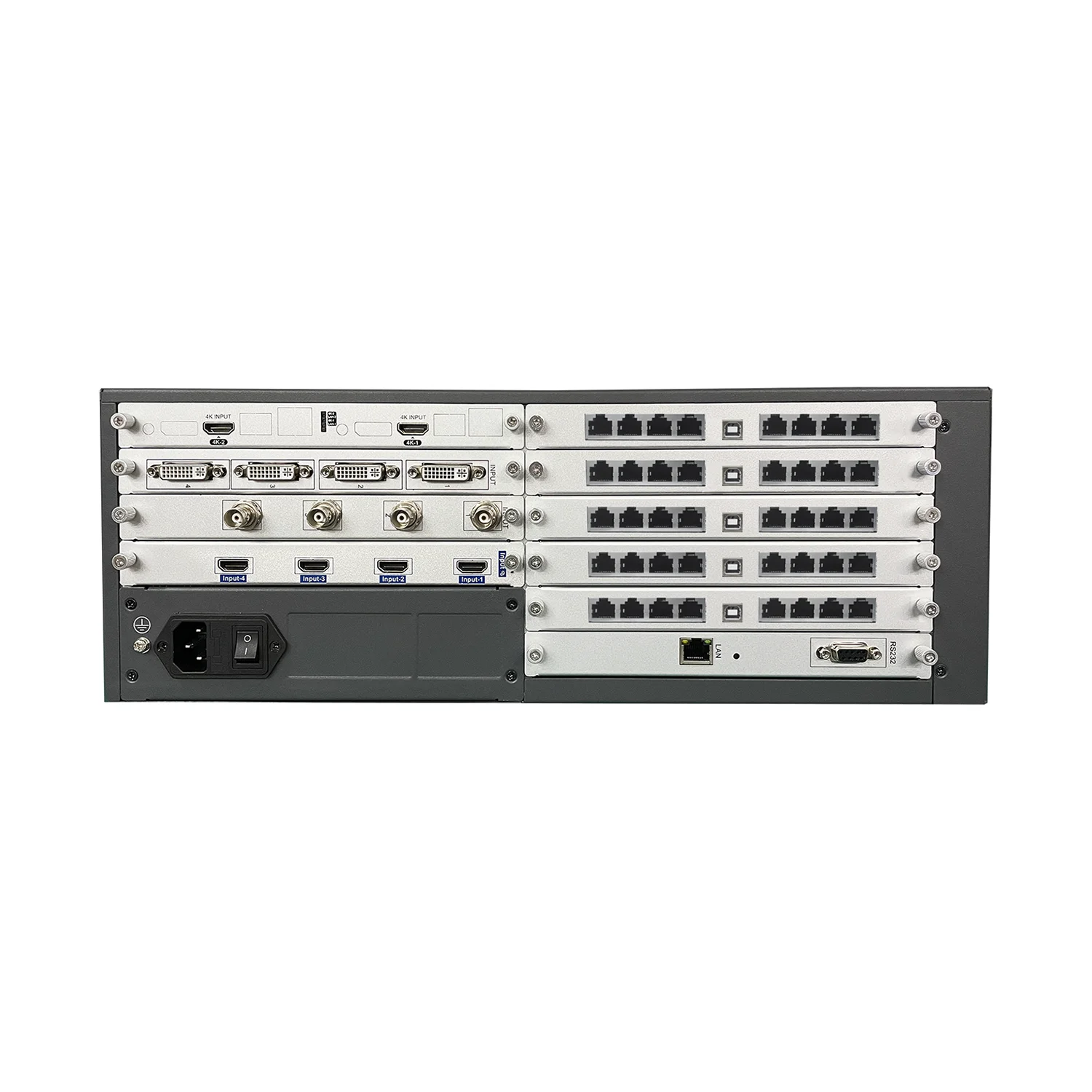 All-In-One LED Display Controller Video Processor with 40 Ethernet Ports 20 Million Pixels for Outdoor/Indoor Use Shopping Malls