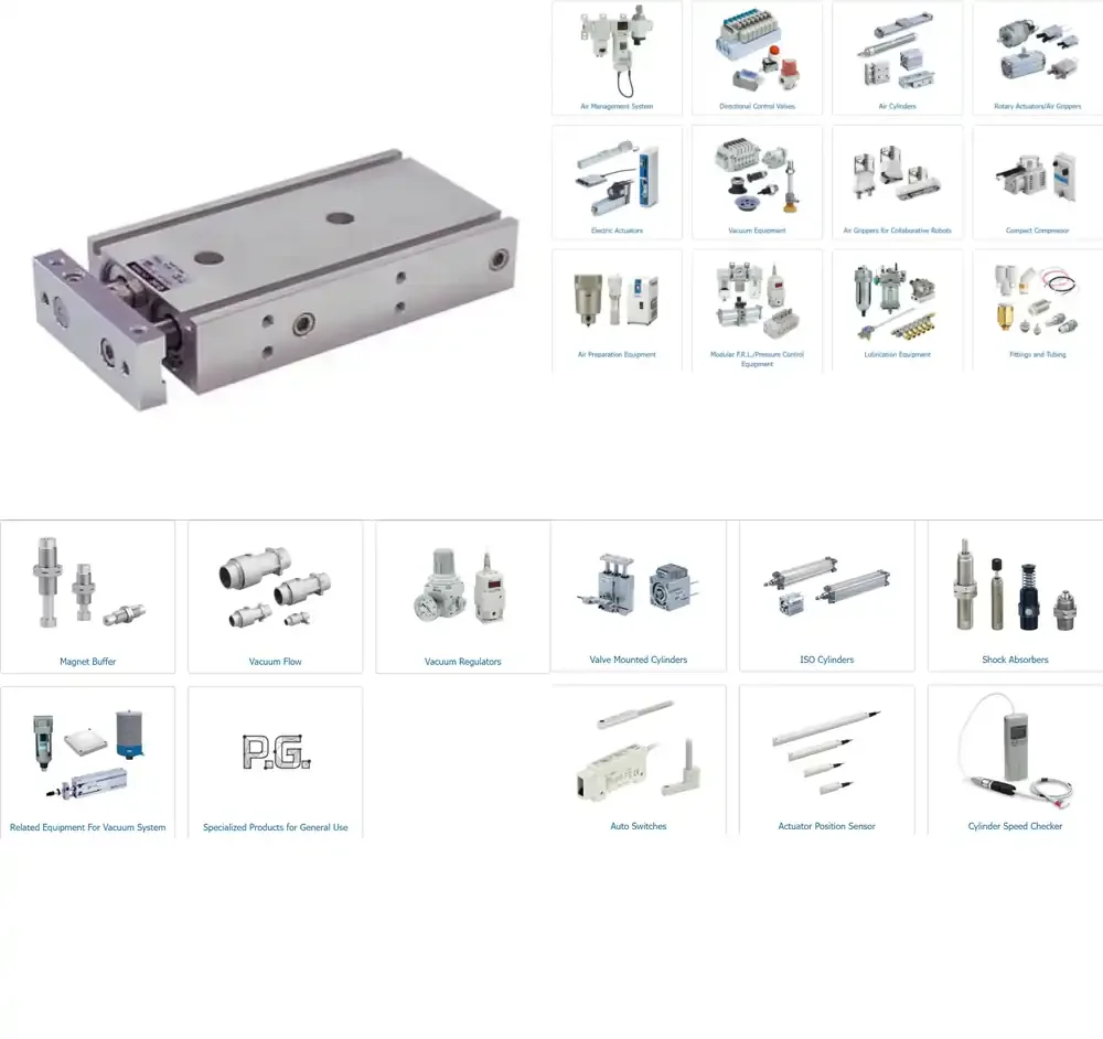 

SMC CXSM32-50-Z73L CXS Series Basic Type Dual Rod Pneumatic Cylinder 220V Industrial Machinery 1-Year Warranty Japan Origin