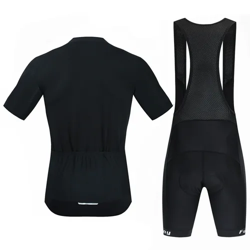 Imagen 2 del producto FUALRNY-Conjunto de Jersey de ciclismo para hombre, ropa deportiva para deportes al aire libre, ropa de secado rápido para bicicleta, traje transpirable para ciclismo de montaña