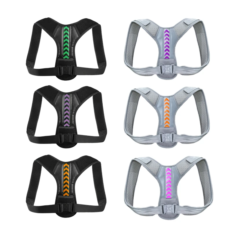 Back Shoulder Posture Corrector Adjustable Belt Clavicle Spine Support Reshape Your Body Home Office Sport Upper Back Neck Brace