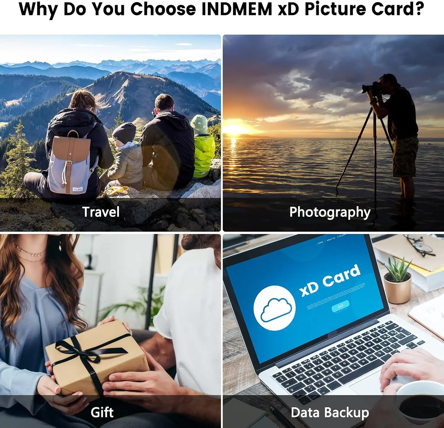 2GB xD-Picture Card for Olympus Fujifilm Old Digital Cameras, Panorama Support